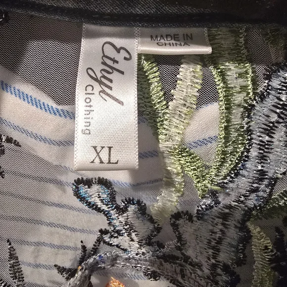 Ethel Clothing Floral Embroidered Jacket - Picture 2 of 5